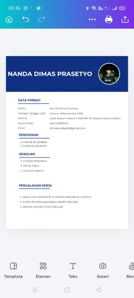 Pekerjaan apa aja