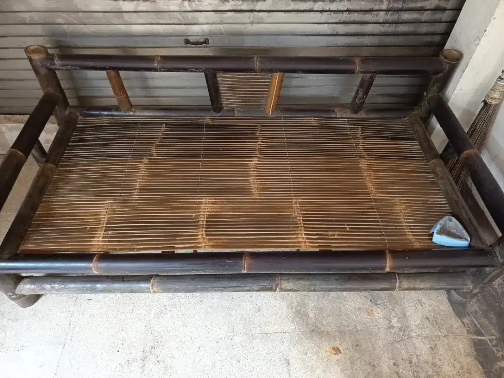 Bale Rotan Bambu Asli