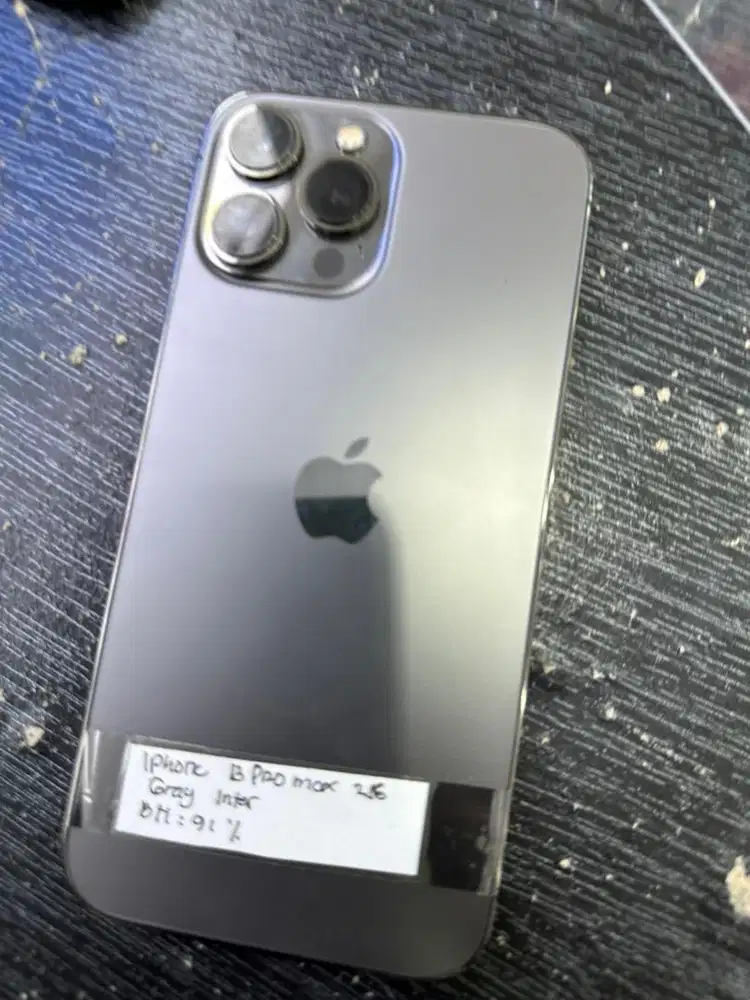 IPHONE 13 PROMAX 256GB PERMANEN (REGISTER) GARANSI UANG KEMBALI