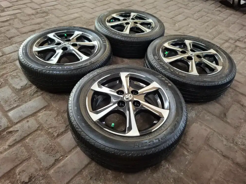 Velg Ban 90% Ori Agya Ayla TRD R14 Karimun Wagon Picanto Atoz Visto GO