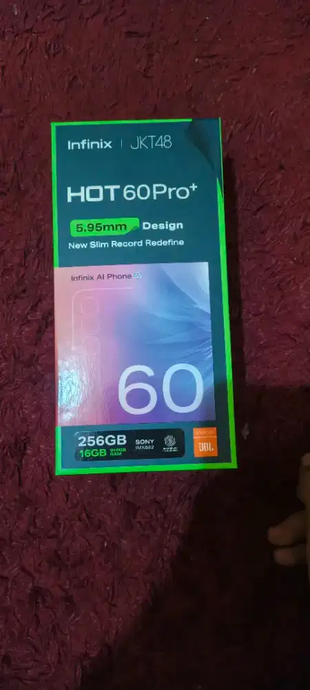 Jual hp Infinix hot 60pro+