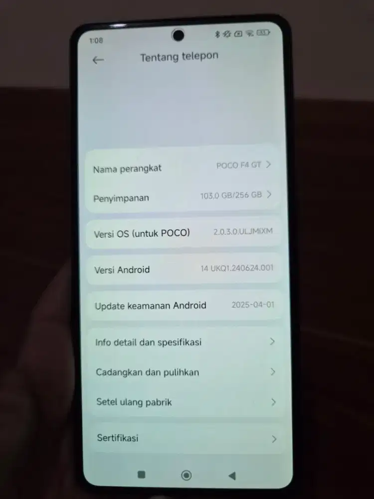 POCO F4 GT 12/256GB