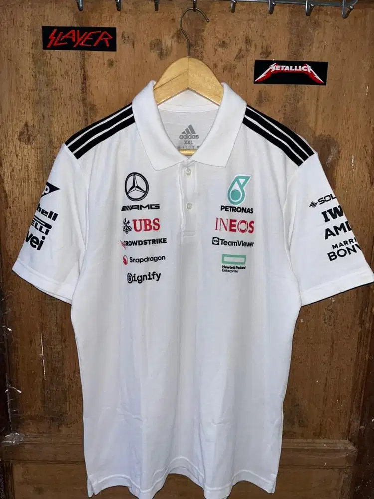 Polo adidas F1 pria