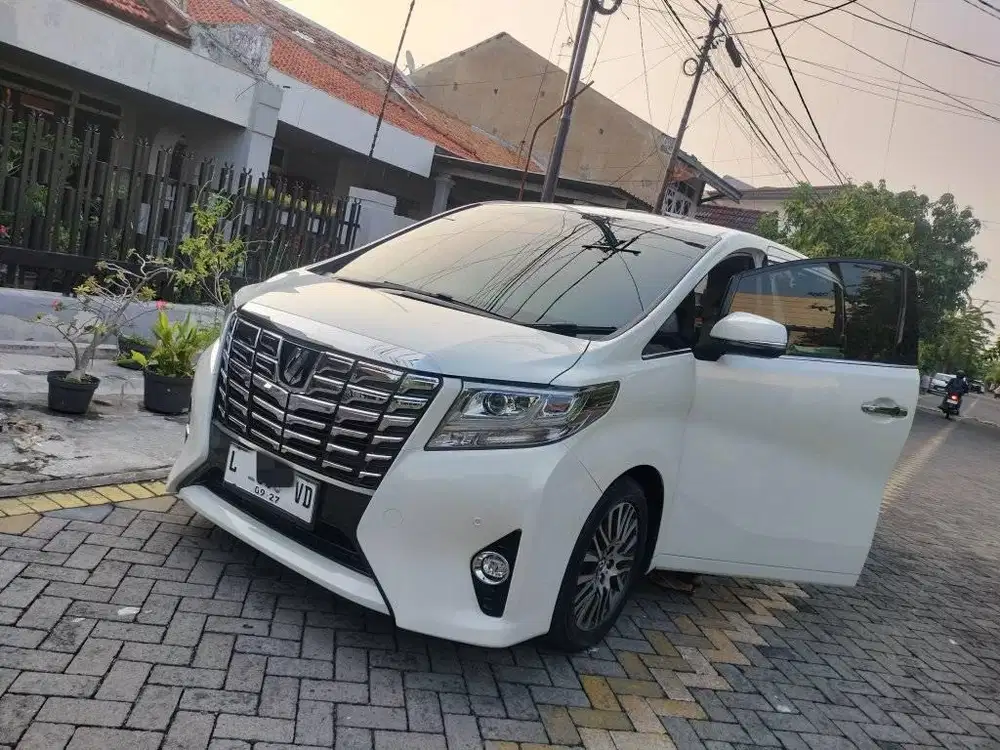 Toyota Alphard 2.5 G Atpm Bensin Matic/At 2017 Kondisi Super Istimewa