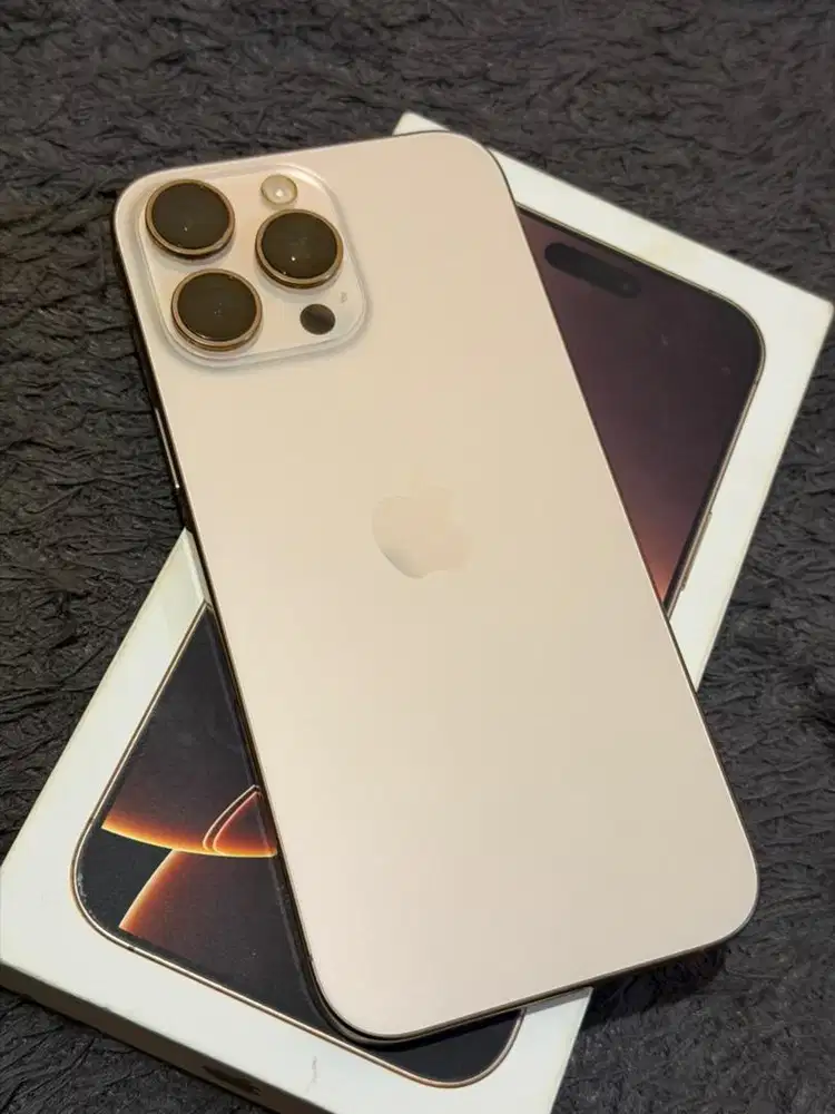 iphone 16 promax gold 256gb fullset
