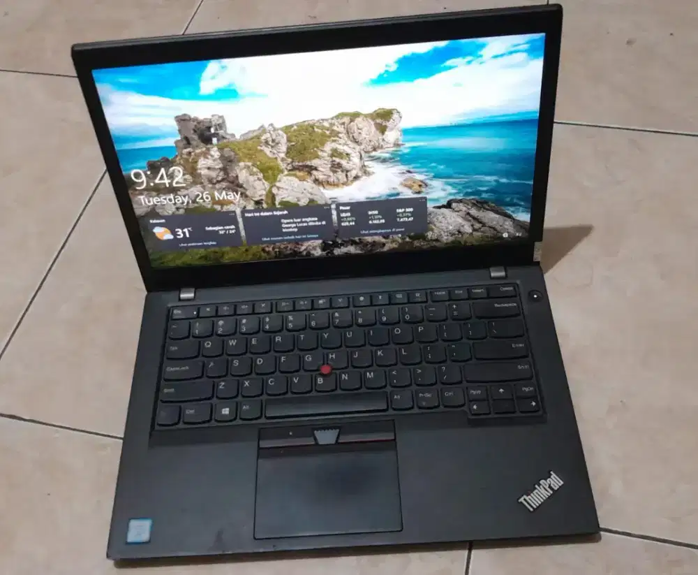 Lenovo Thinkpad t470s core i7 gen 7 ram 8/256