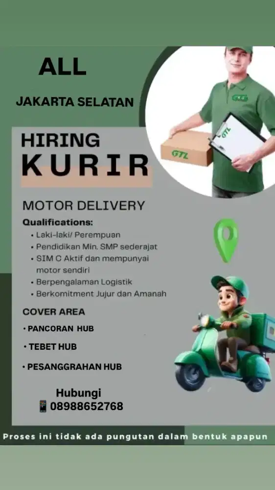 Lowongan Rider GTL