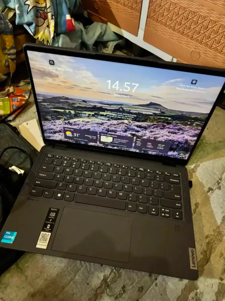 Lenovo ideapad flex 5 i3 gen12 fullset + pen original