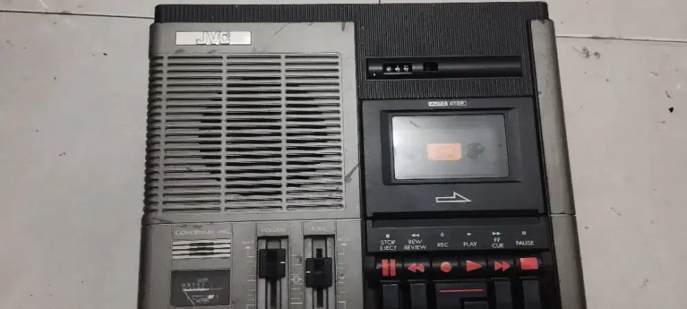 Tape kaset recorder jvc lawas