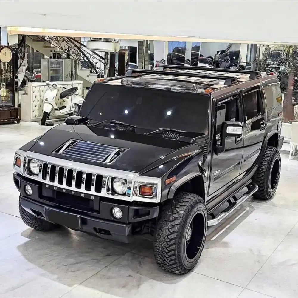 HUMMER H2 2008 6.2L Hitam Murah Pribadi