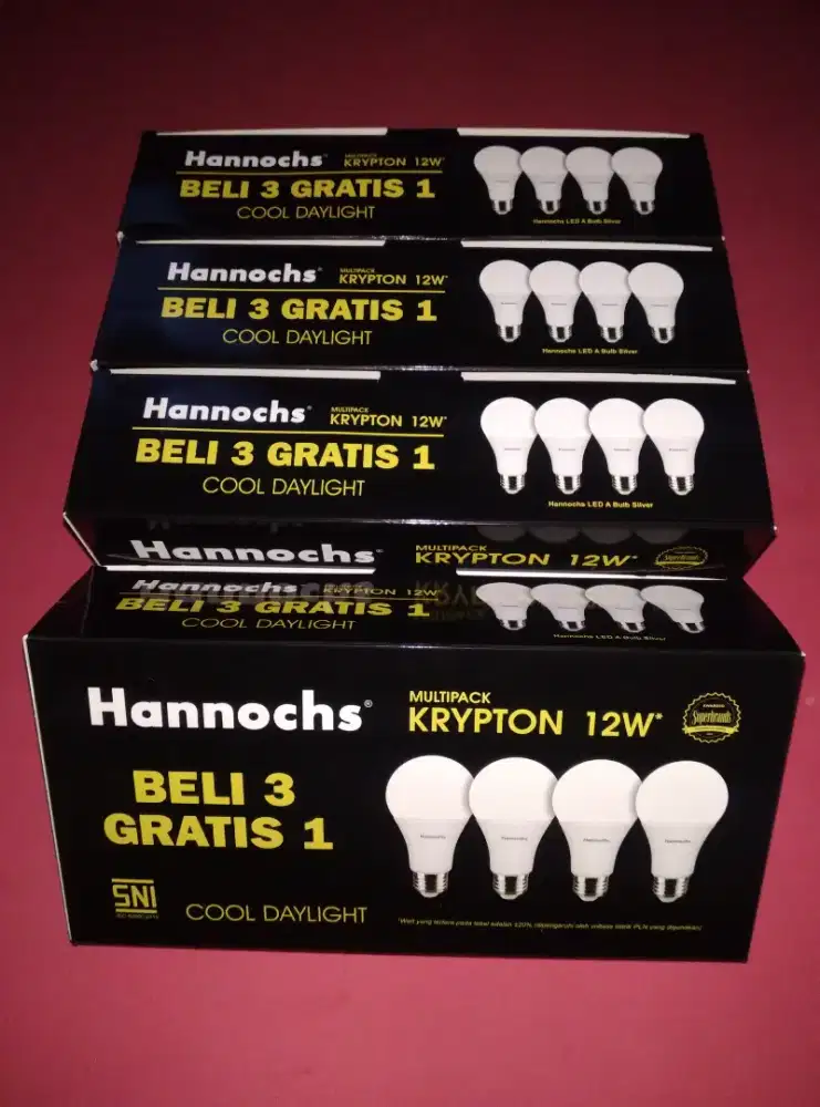 paket hemat lampu led hannochs
jamin baru dan ori