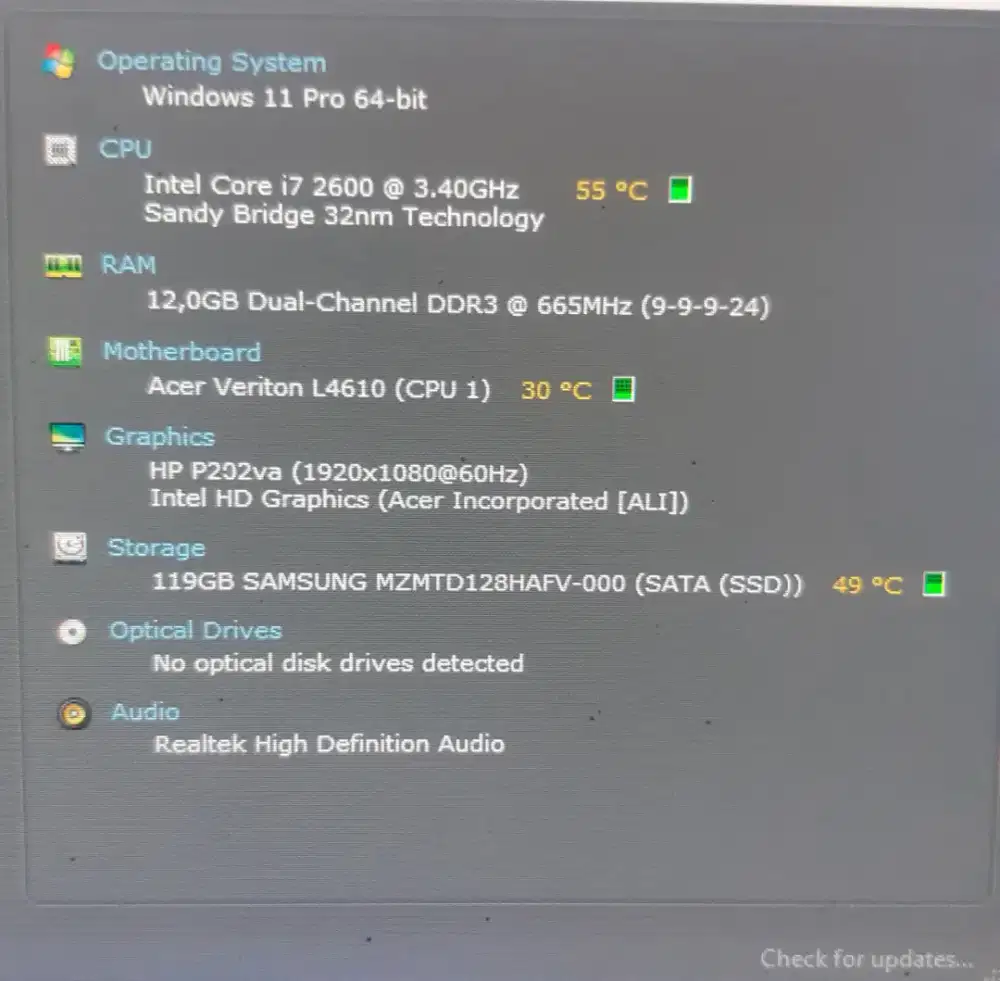 PC Mini Acer Veriton L4610