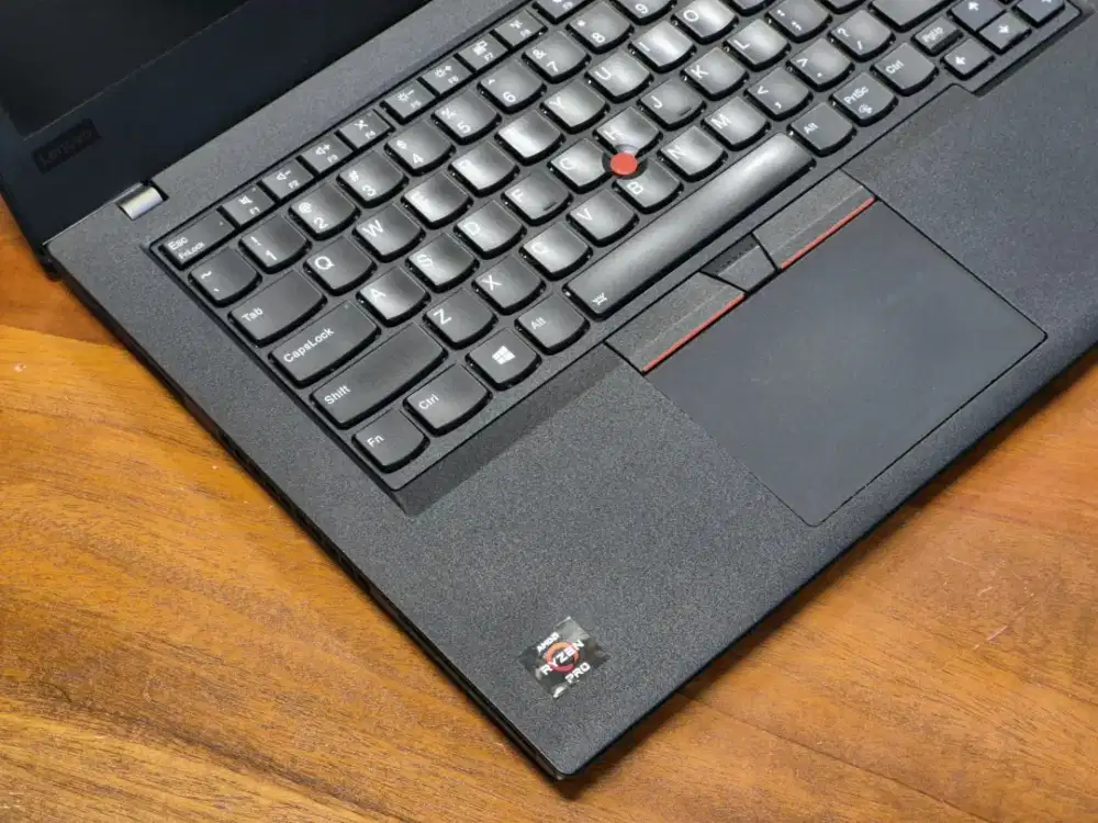 Ryzen 5 PRO! Laptop Slim ThinkPad A485 w/ Radeon IPS Key Backlit Mulus