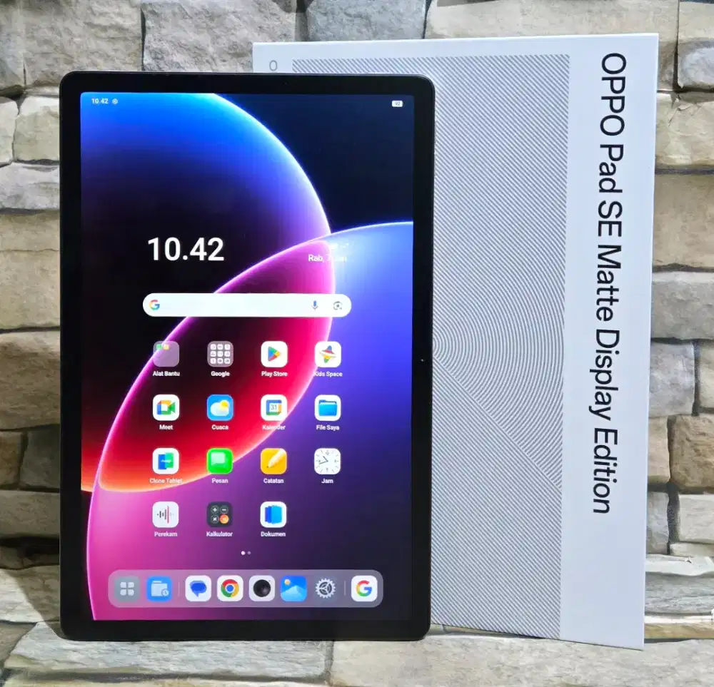 Oppo Pad SE Matte Display Edition 4/128 Wifi Fulset segel mulus 98%