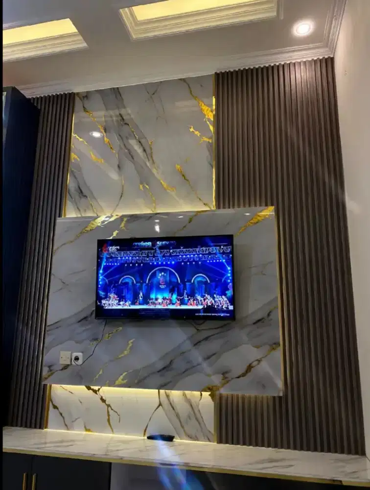 Backdrop Tv Minimalis Batam