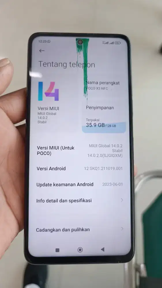 Poco x3 Nfc 8+3/128gb