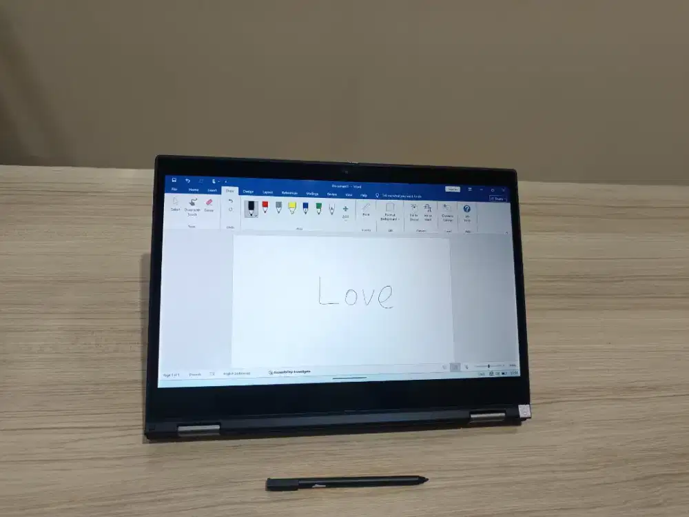 Lenovo Yoga i5 touchscreen dg ram 16gb,pakai ssd kenceng