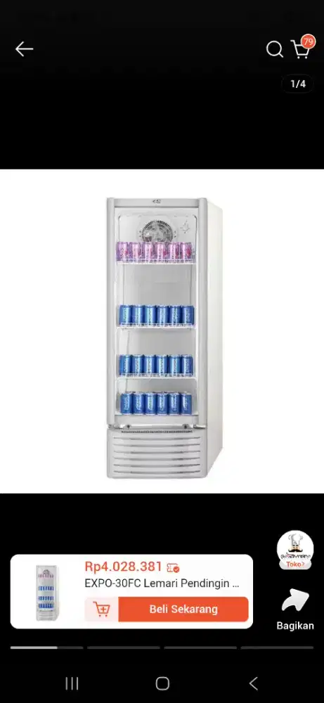 Showcase/ chiller Gea
