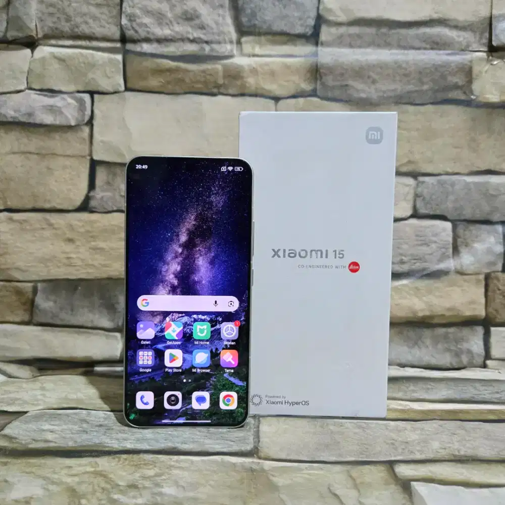 Xiaomi 15 12/256 5G Green Fulset segel mulus 98%