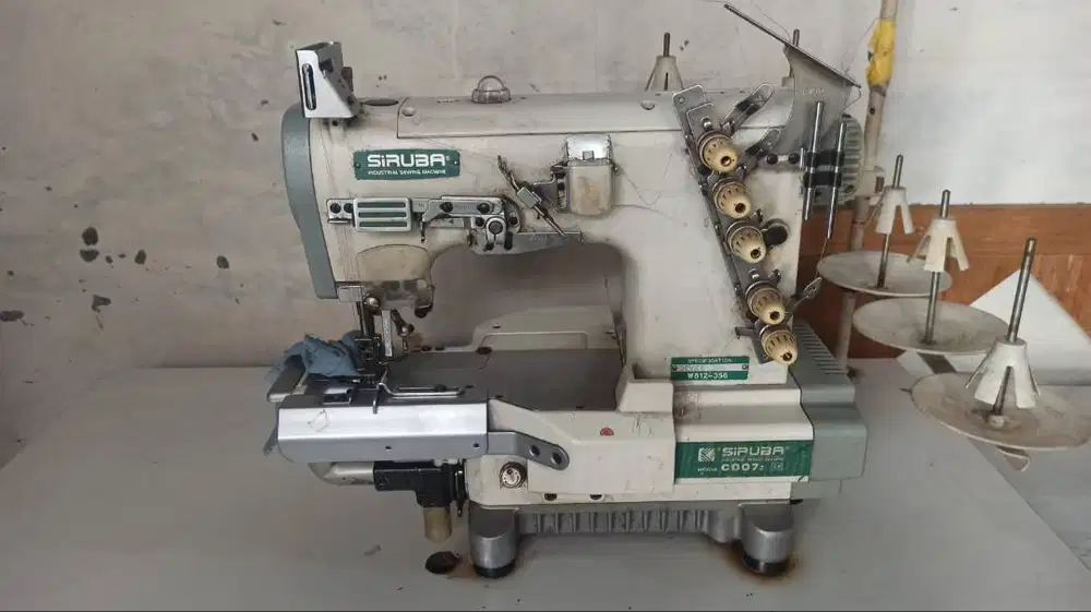 Mesin Overdeck Siruba 007-J + Vacum