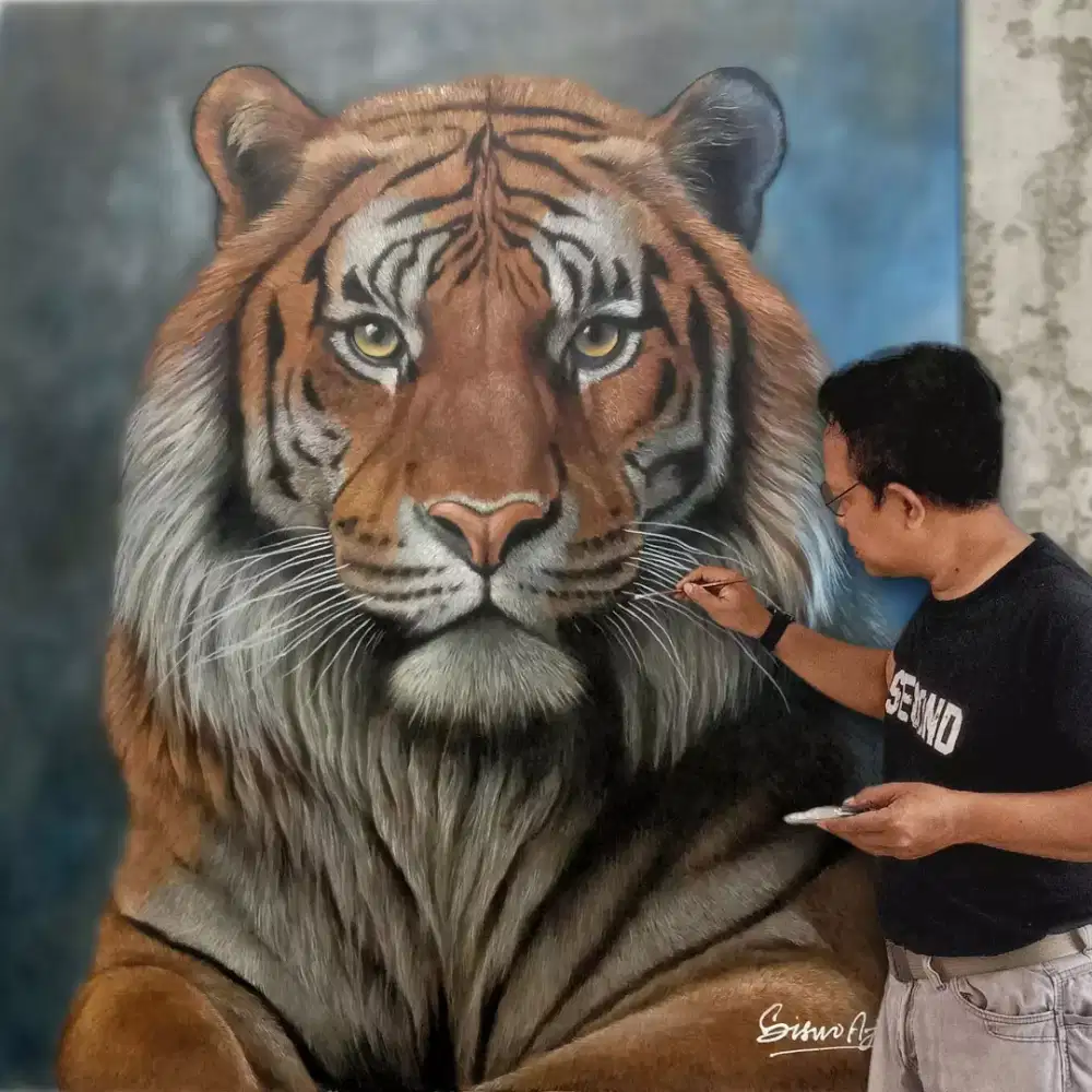 LUKISAN HARIMAU