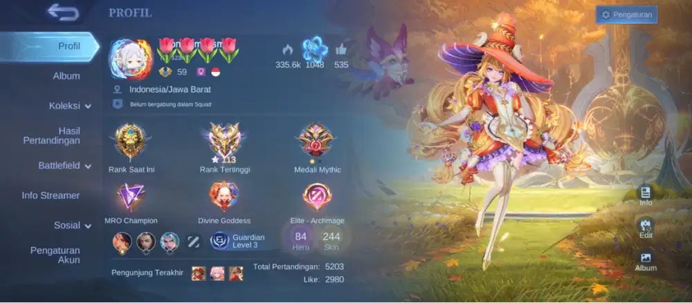 Akun mobile legend