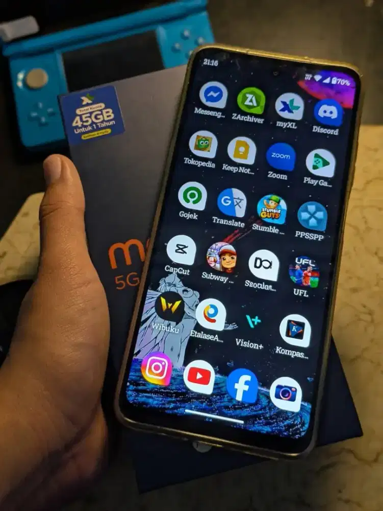 Motorola G45 Ram 8/128 Video Stabil Kamera Jernih Bersih