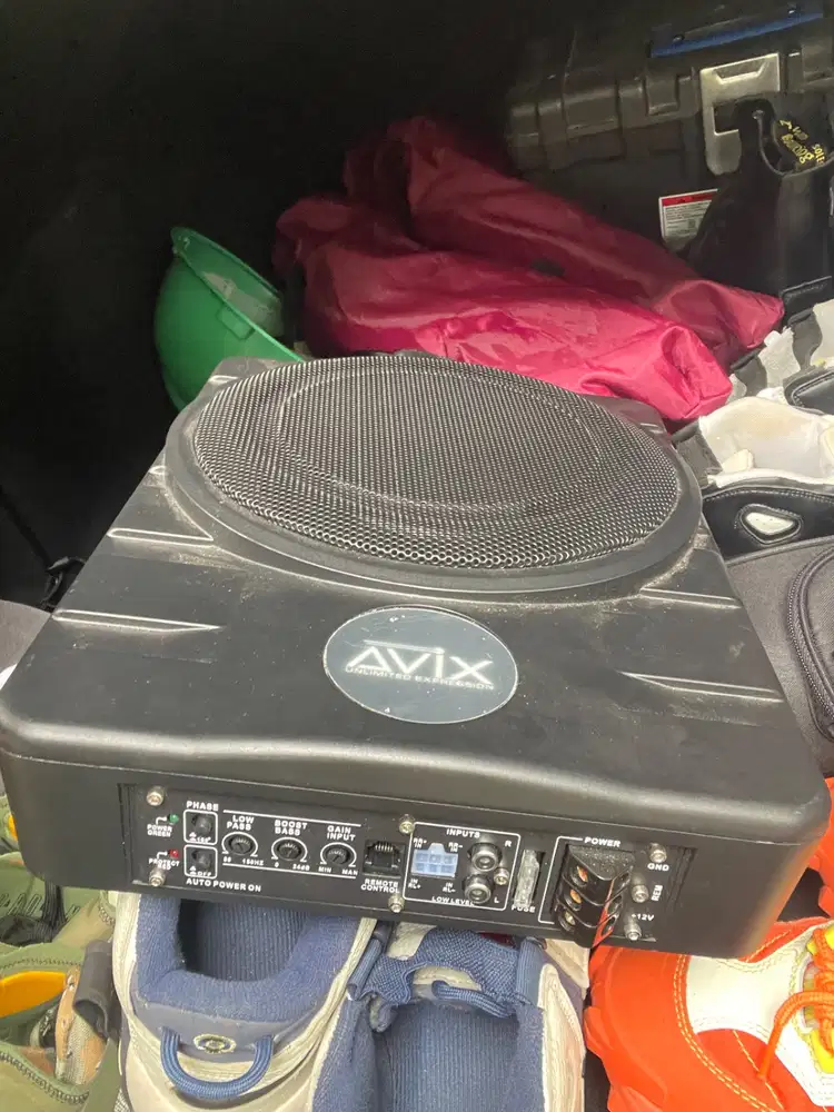 Speaker active Mobil Siap pakai AVIX 95% Murah