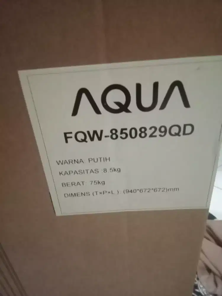 Di jual mecin cuci