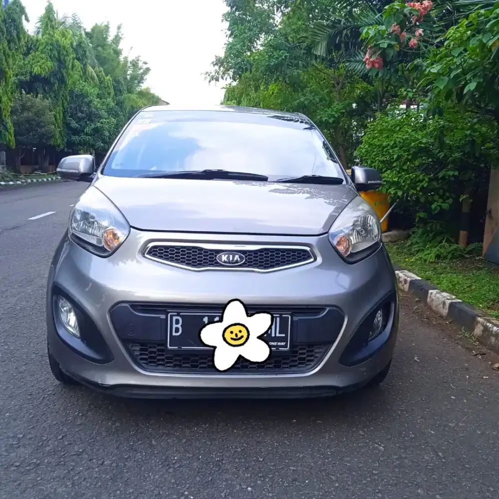 Low KM 70rb KIA Picanto SE 1.2 Th 2012 Service record siap pakai