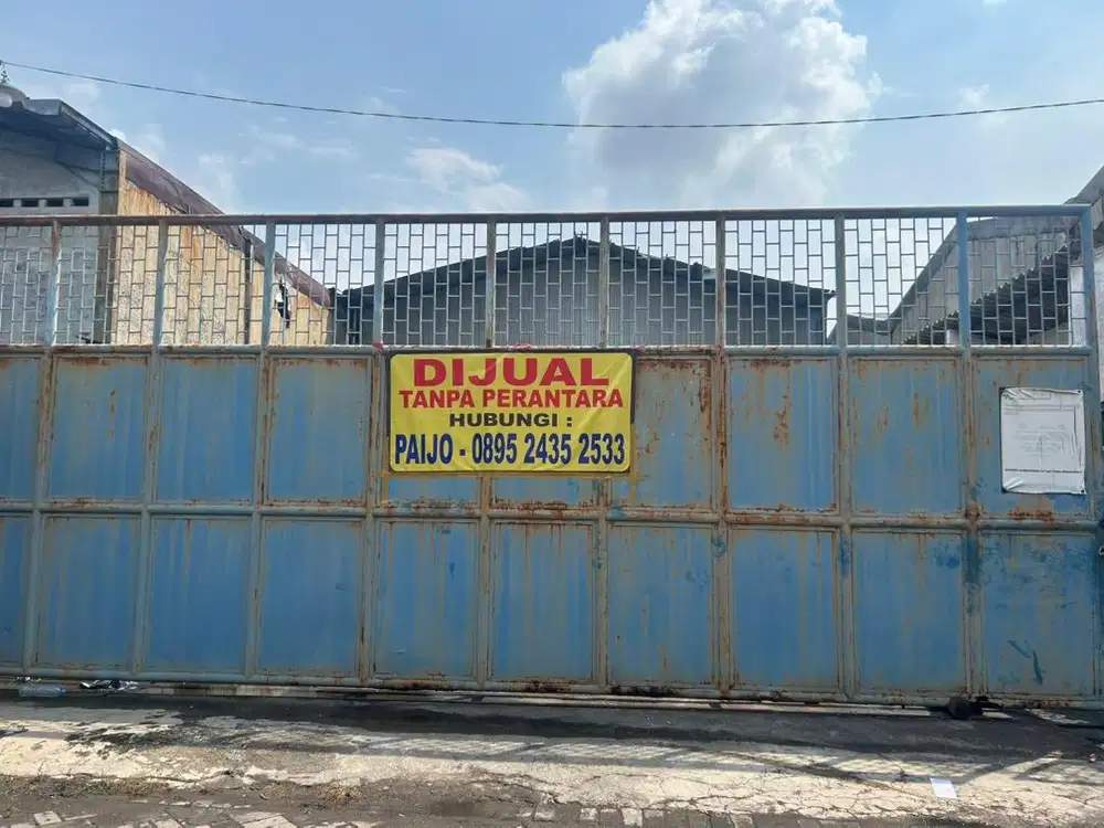 Dijual gudang luas 3.408