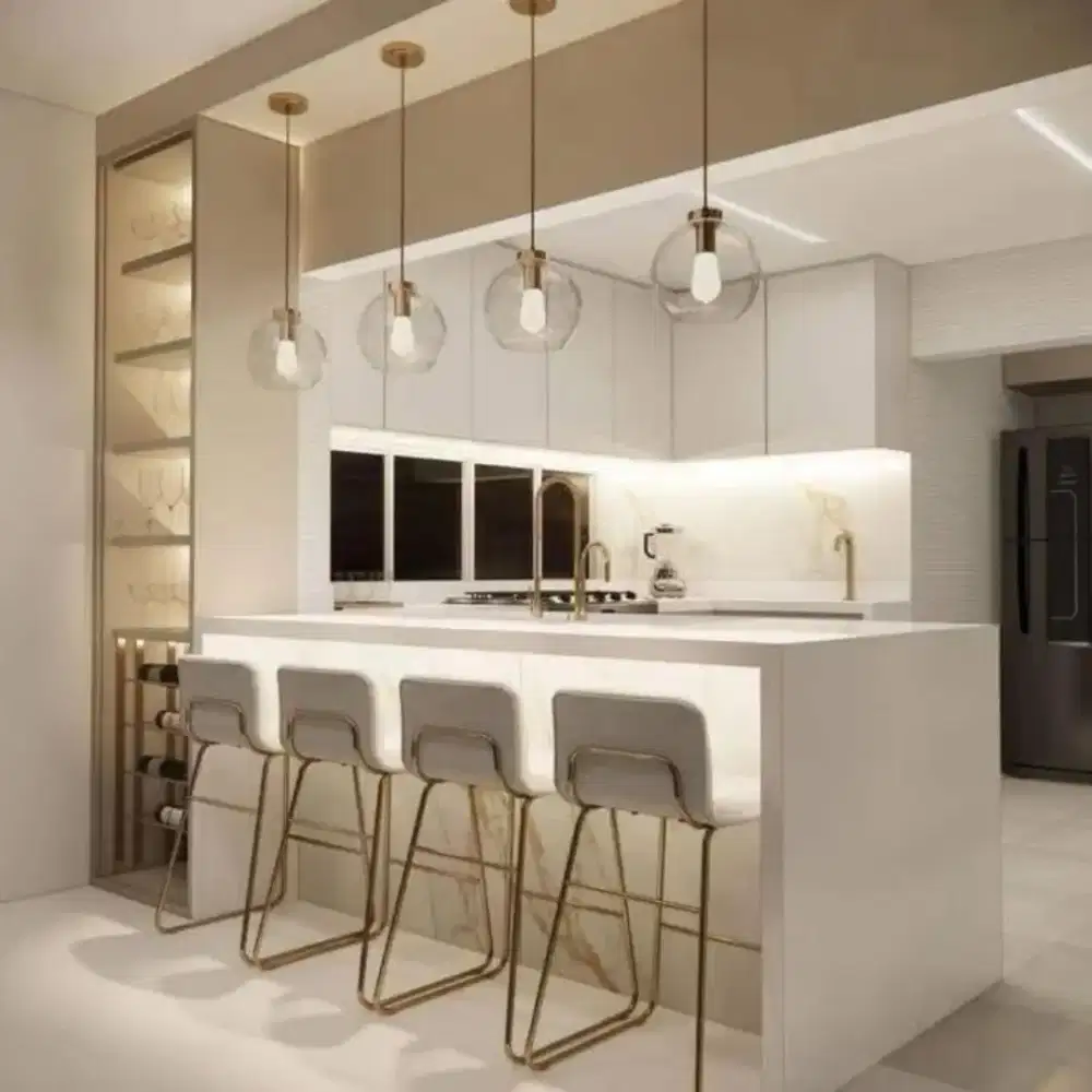 KITCHEN SET MINIMALIS WARDROBE BEDROOM SET BEDROP TV