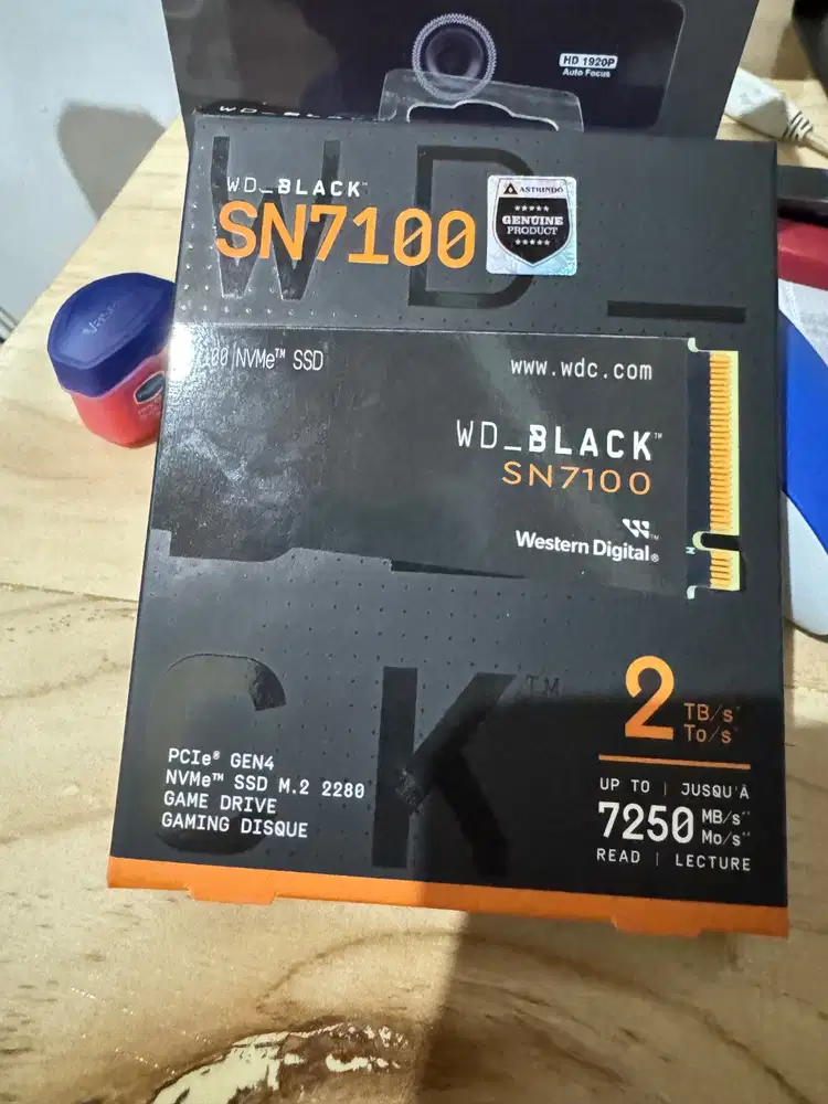 SSD NVME WD black 2 tb