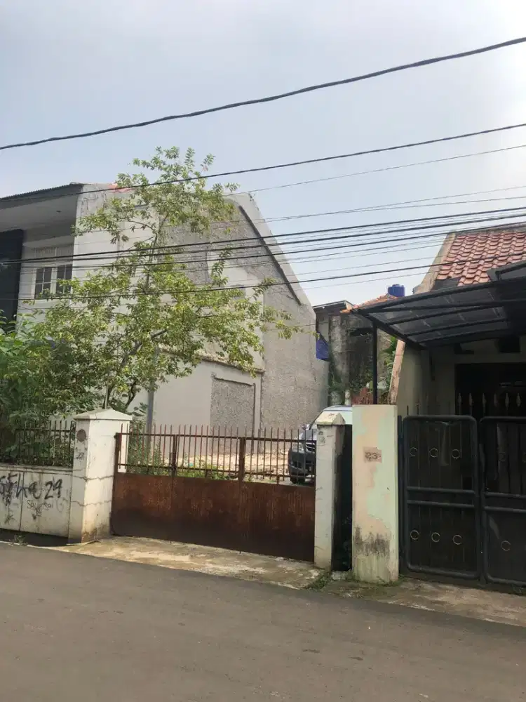 Tanah kosong siap bangun