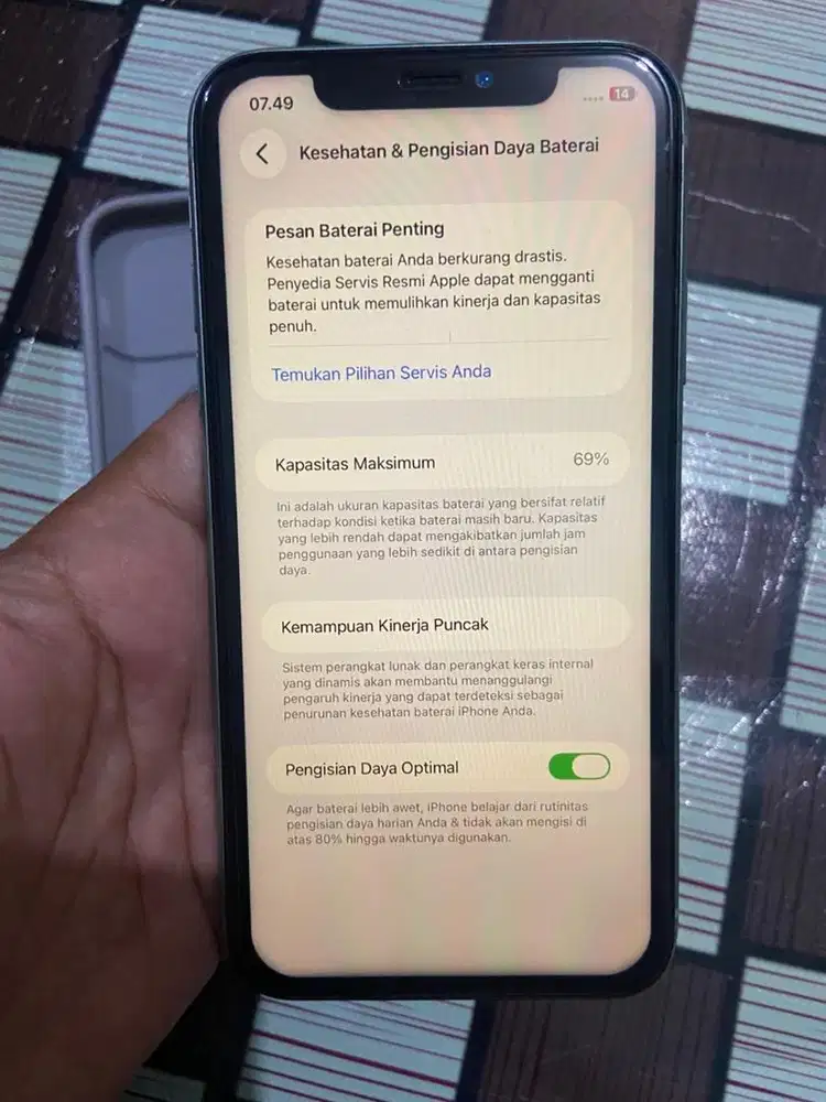 Iphone 11 64gb all operator full ori