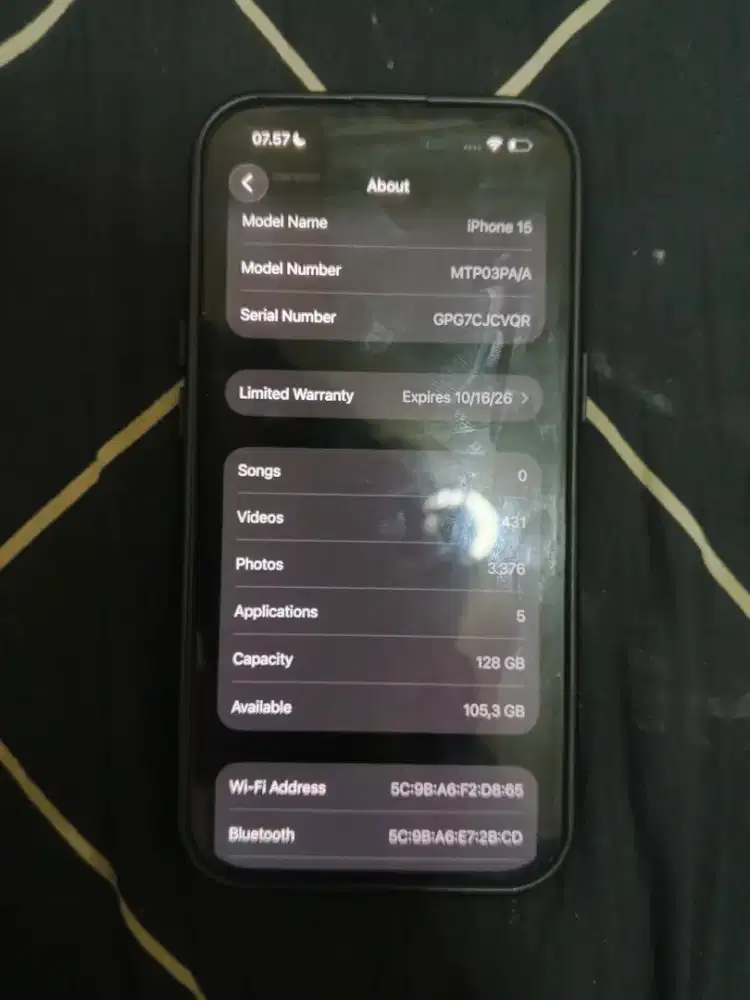 iPhone 15 Ibox 128GB