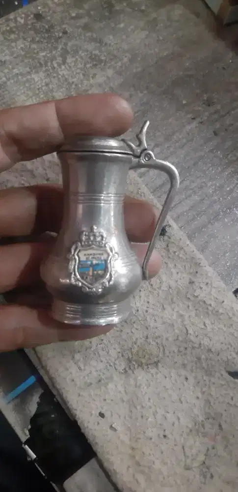 Barang langka Sovenir asli perak jerman tahun 1888