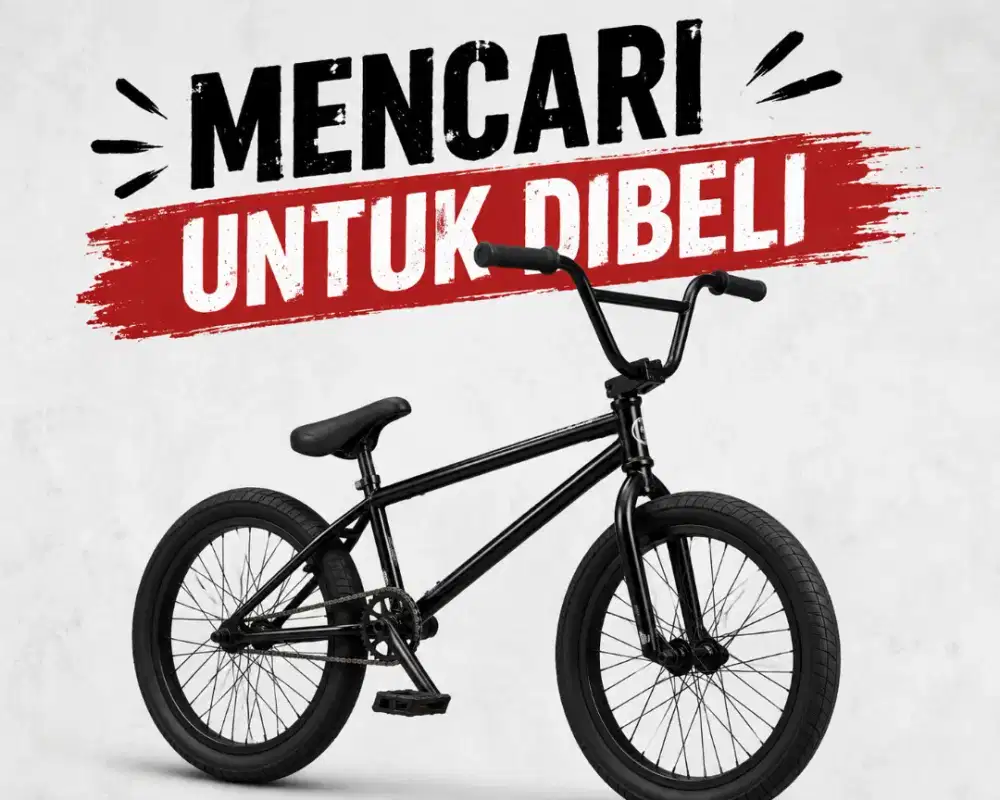Mencari sepeda BMX bekas