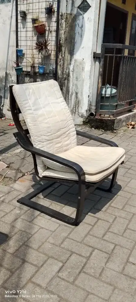Kursi ayun relax outdoor indoor ikea piang dudukan tebal
