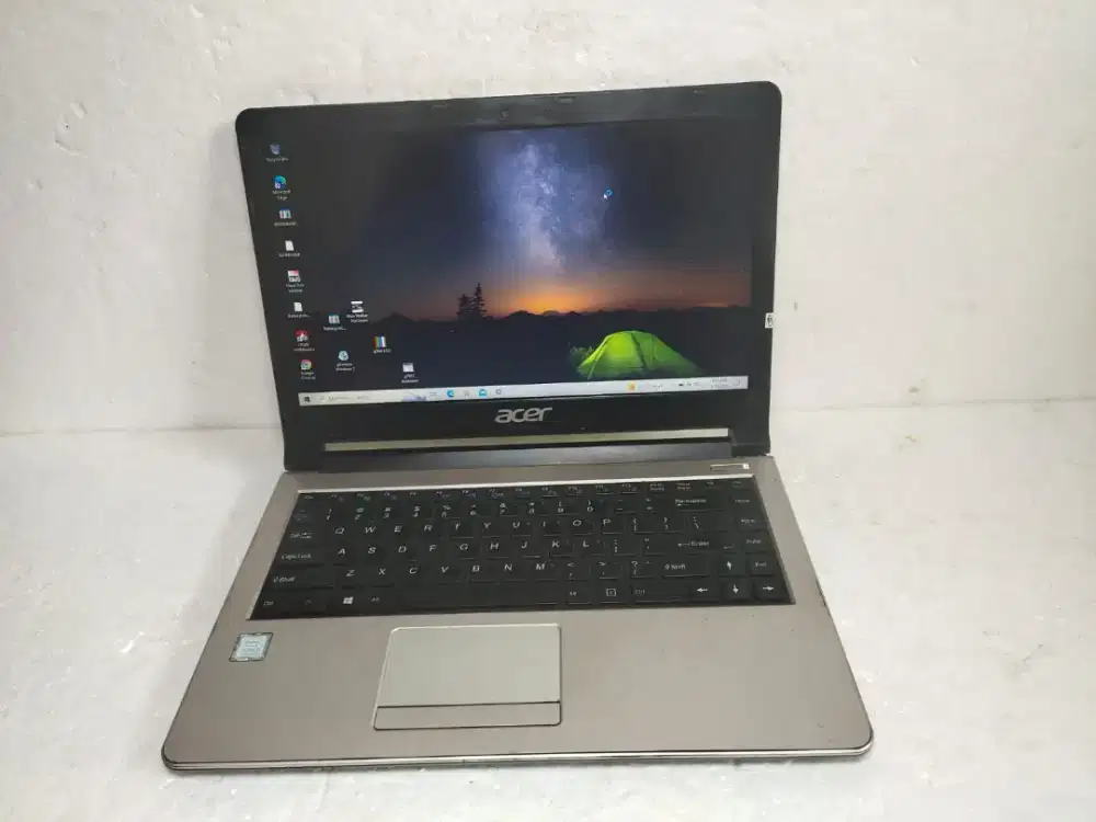 B478 acer Z476 core i3-7100U Ram 4GB hdd 500GB baterai baru