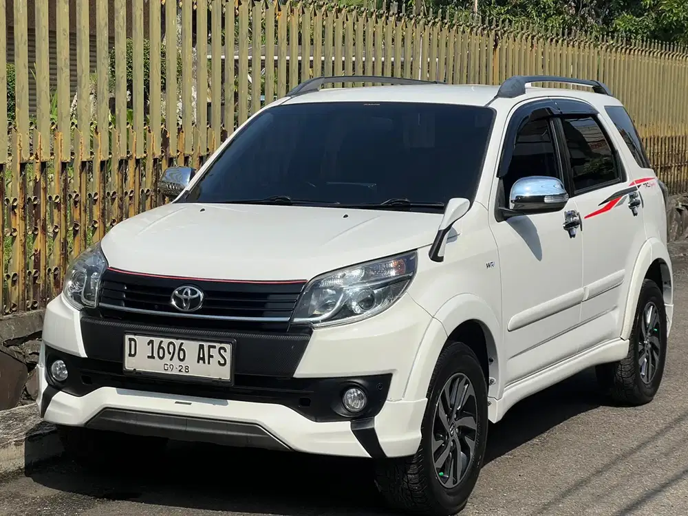 Rush TRD AT 2017 putih Original istimewa