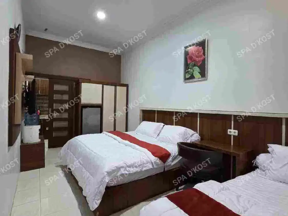 Disewakan  Rumah Kontrakan bulanan  Full Furniture Tipe 35 Studio Sidomulyo Barat Pekan Baru