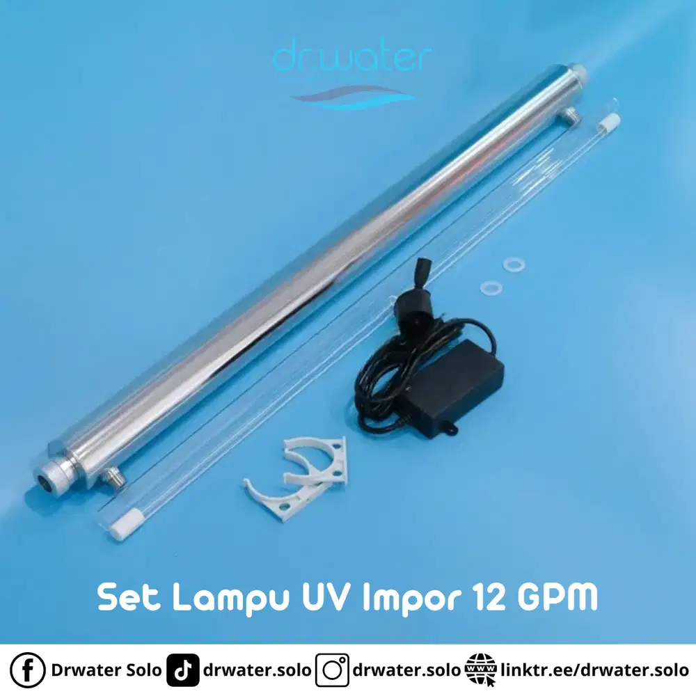 JUAL LAMPU UV Untuk Bunuh Bakteri Air - DR WATER SOLO