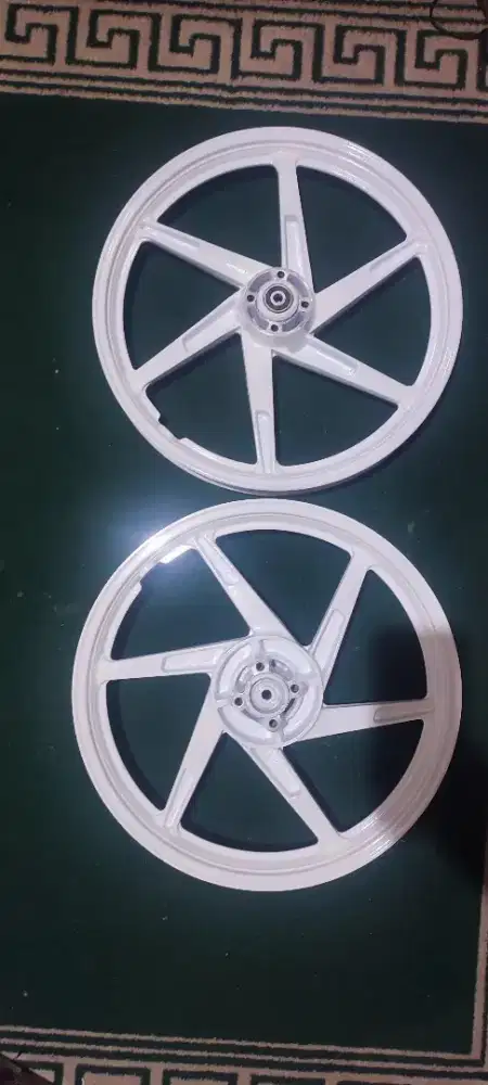 Velg satria 2 tak hiu / lumba double cakram
