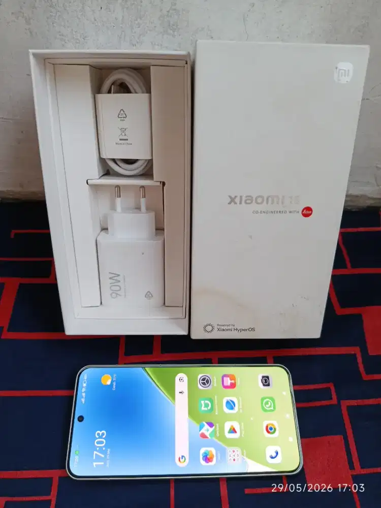 Xiaomi 15 12/256 Fullset ori segel mulus garansi ON 2027