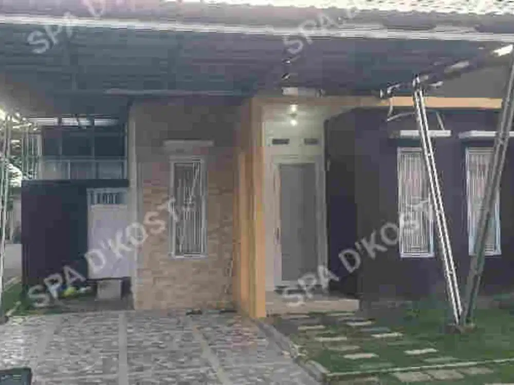 Disewa Kontrakan Rumah bulanan Full Furnished  3 KT,1 KM lingkungan Cluster SPA D'KOST Kartama Pekanbaru