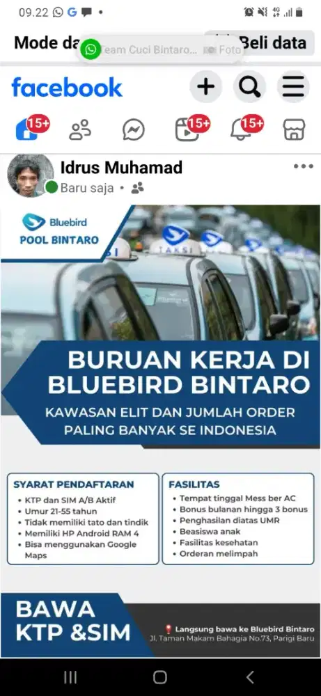 Lowongan kerja driver