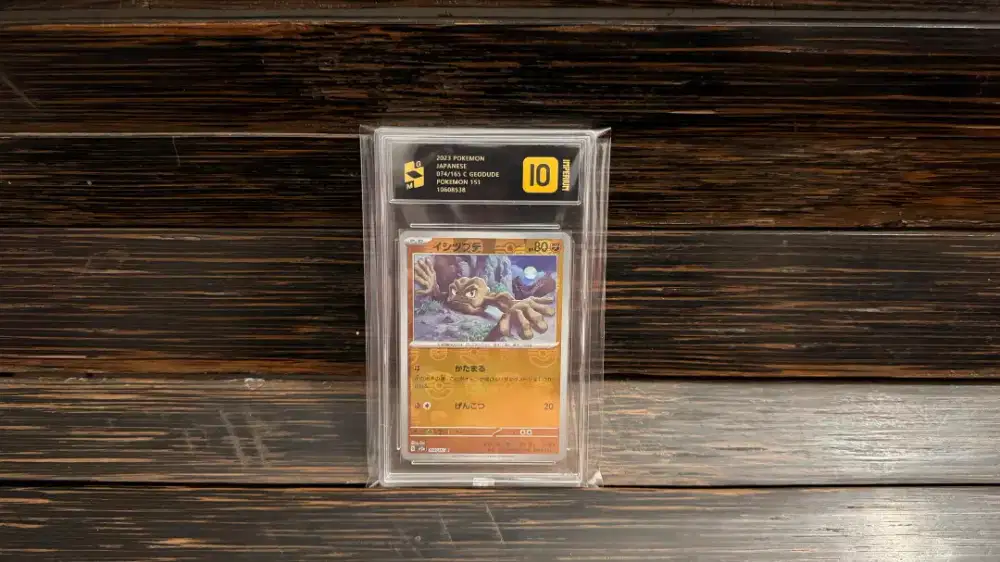 Kartu Pokemon Geodude 074/165