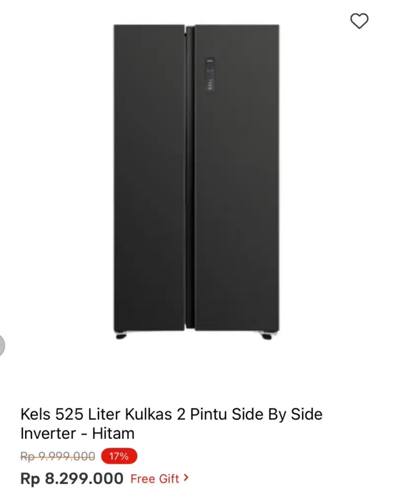 KULKAS SBS KELS 525LTR