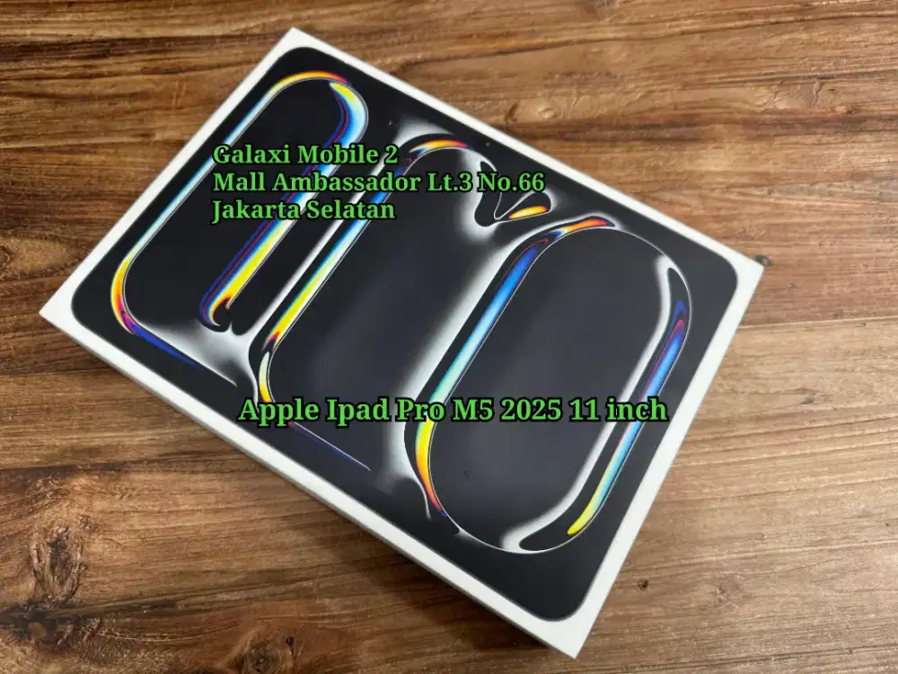 Apple Ipad Pro M5 2025 11 inch Wifi 512GB Bs Cash Kredit Tukar Tambah